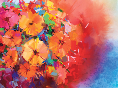 Hier De Verschillende Schildertechnieken Met Acrylverf